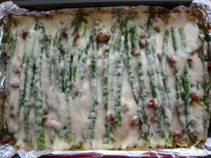Asparagus Lasagna Baked